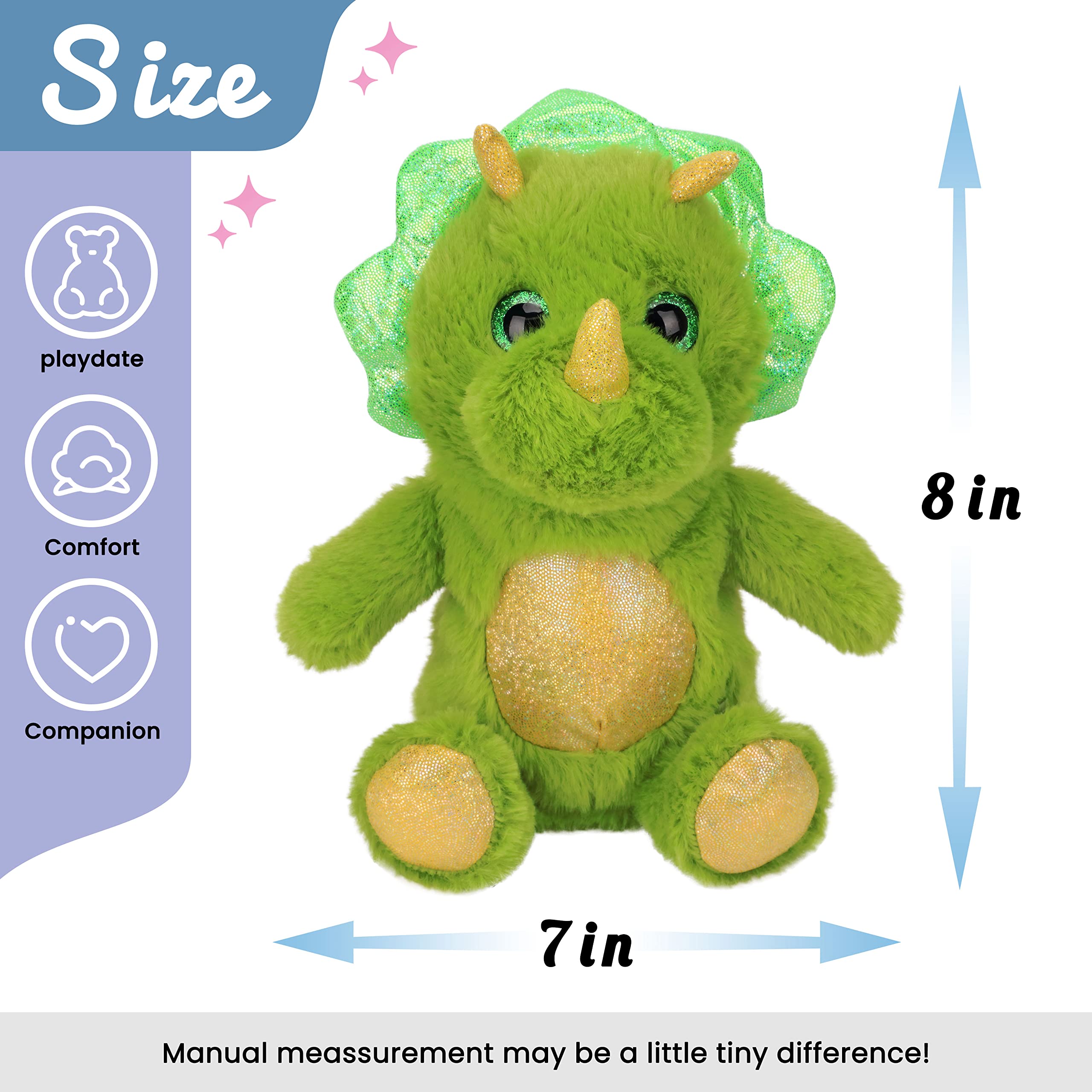 Hopearl dinosaur head-nod action adds interactive charm for toddlers