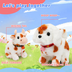 Hopearl dog woof sound enhances pretend pet care games.