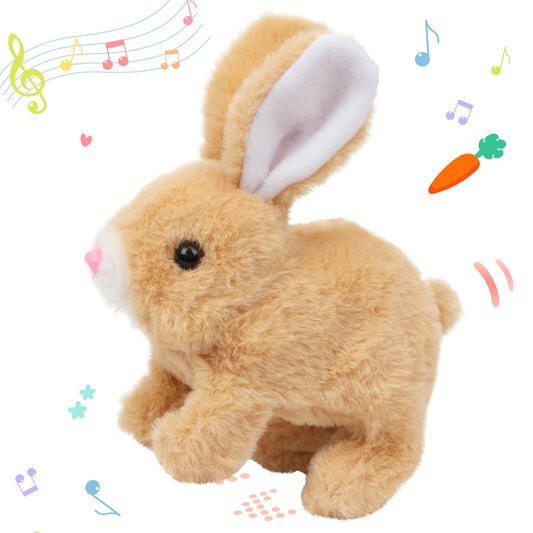 Hopearl hopping rabbit bunny delivers lively movement for imaginative playtime.