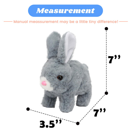 Hopearl Hopping Rabbit ears action conveying lively movement for toddlers