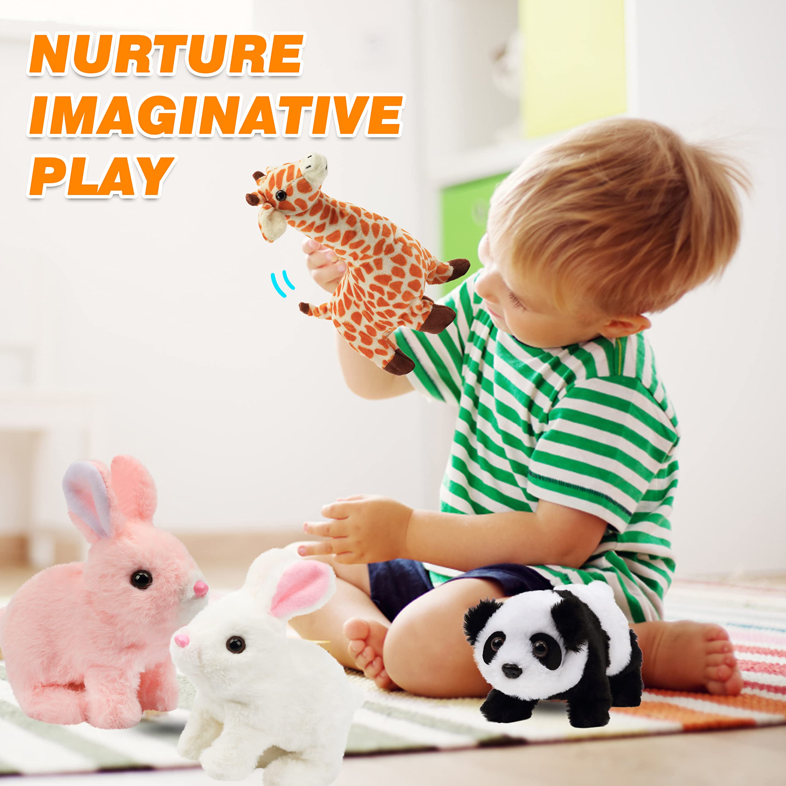 Hopearl Panda makes a friendly gift for kids.