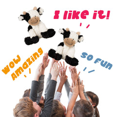Hopearl plush cow makes a thoughtful birthday or baby shower gift.