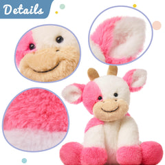 Hopearl plush cow toy gift-ready keepsake for birthdays.