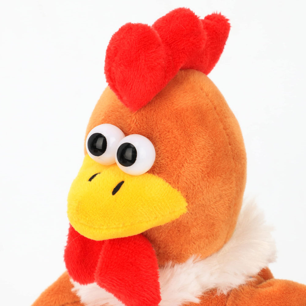 Hopearl Talking Chicken requires three AAA batteries.