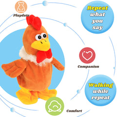 Hopearl Talking Chicken high-pitched voice adds fun.