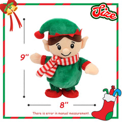 Hopearl Talking Singing Elf repeats words to encourage language play