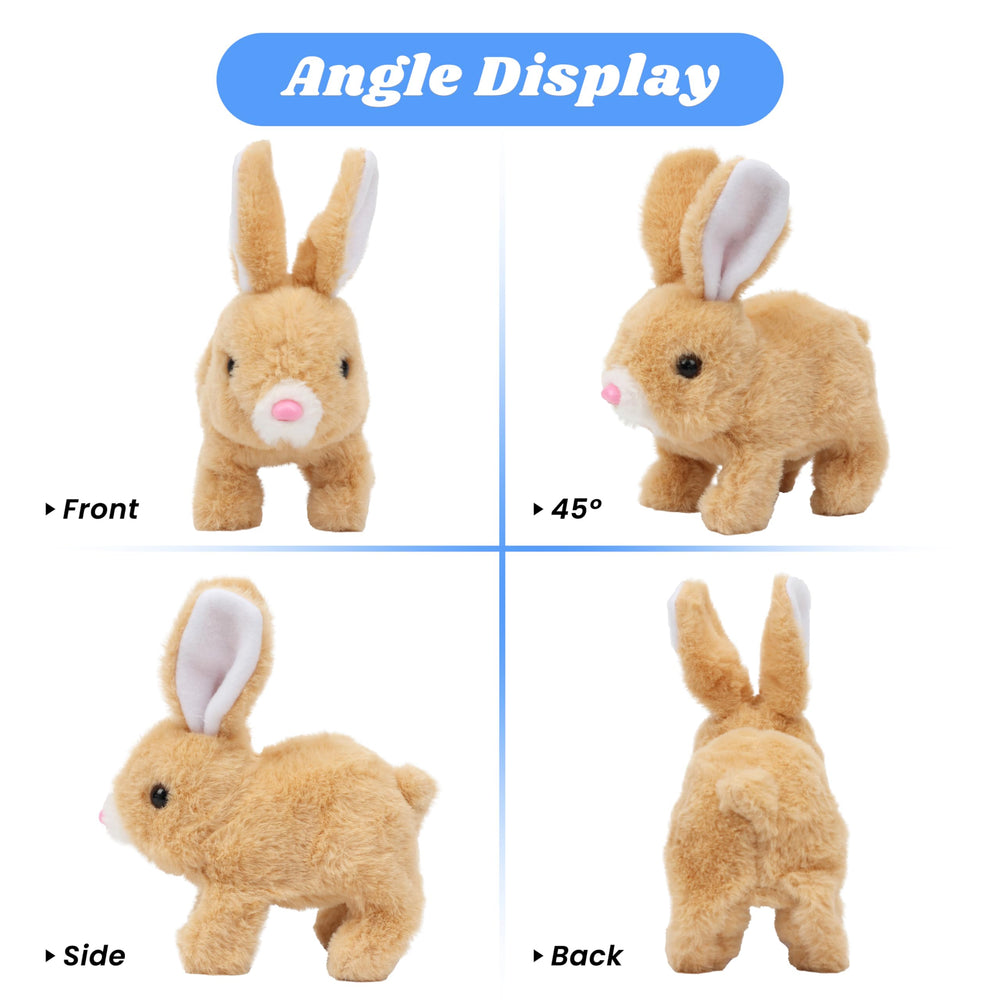 Hopearl twitch-nose bunny adds realistic reactions to spark curiosity.