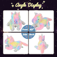 Hopearl unicorn glows in the dark for bedtime ambiance