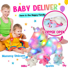 Hopearl unicorn set used at a pretend tea party