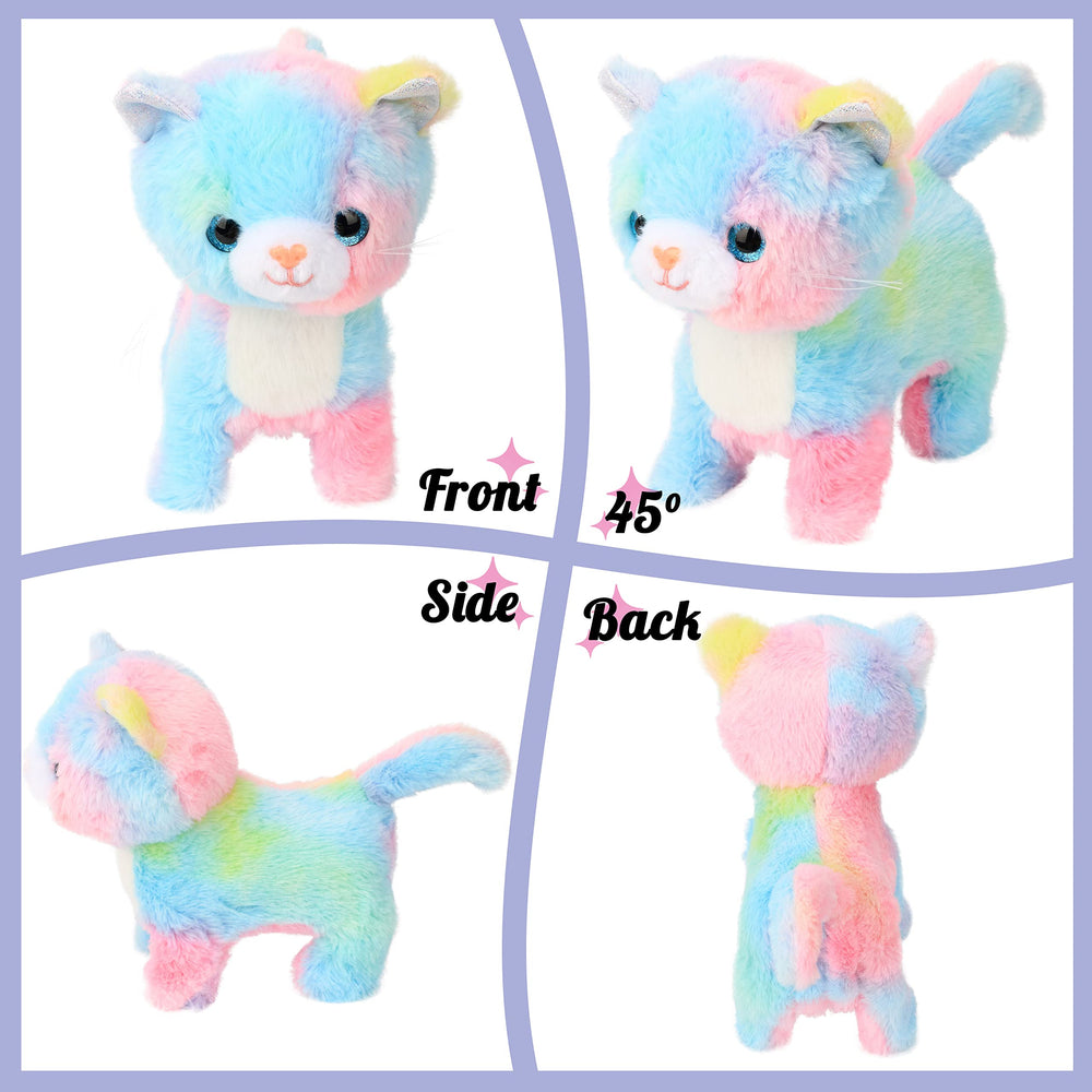 Hopearl Walking Cat tail-wagging invites social play.