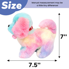 Hopearl Walking Dog with Bell side wiggle; motion-focused toy for playtime