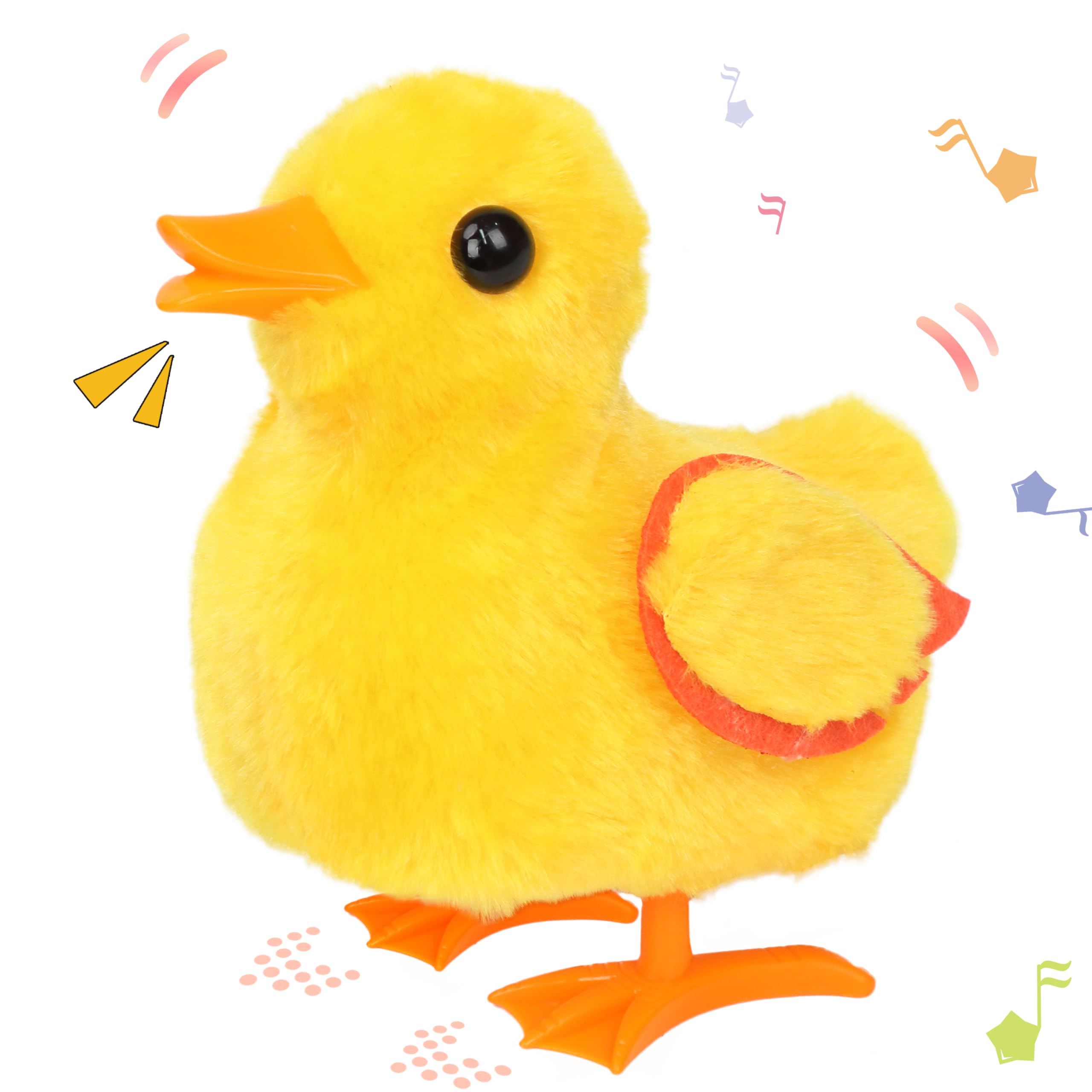 Hopearl walking duck pet shows active movement to entertain toddlers.