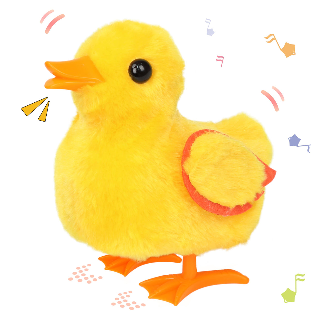Hopearl walking duck pet shows active movement to entertain toddlers.