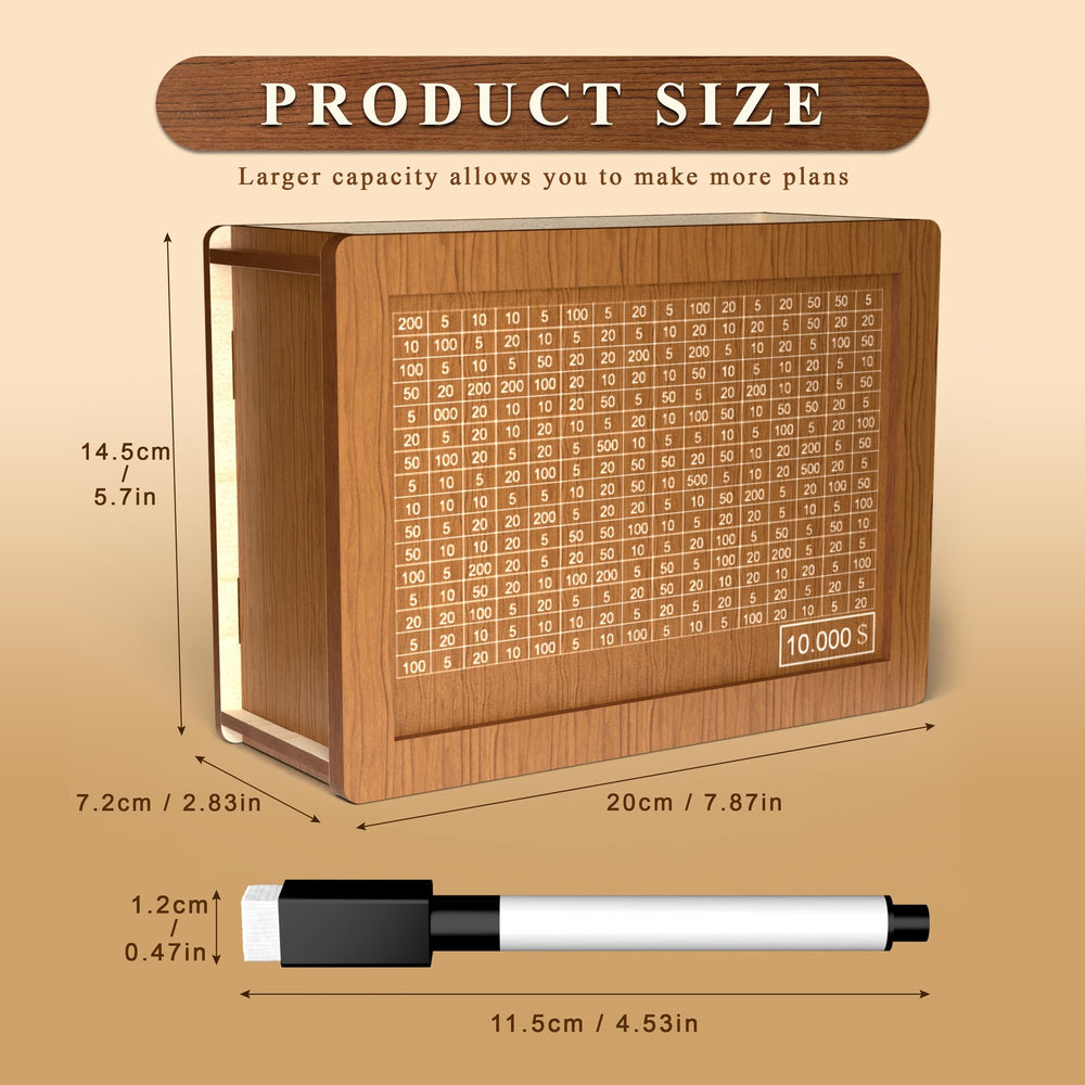 Hopefire 10000 savings box side view emphasizing compact size and elegance