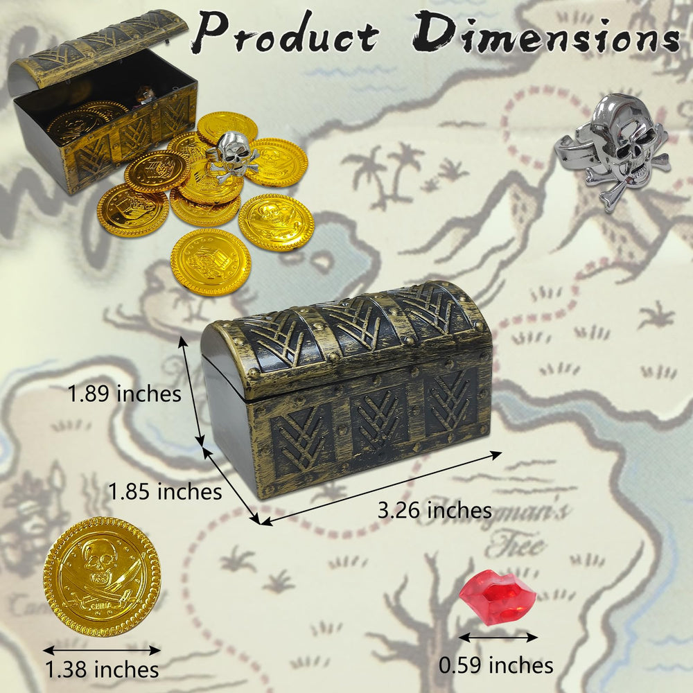 HOPELJ treasure ring included for pretend pirate outfits