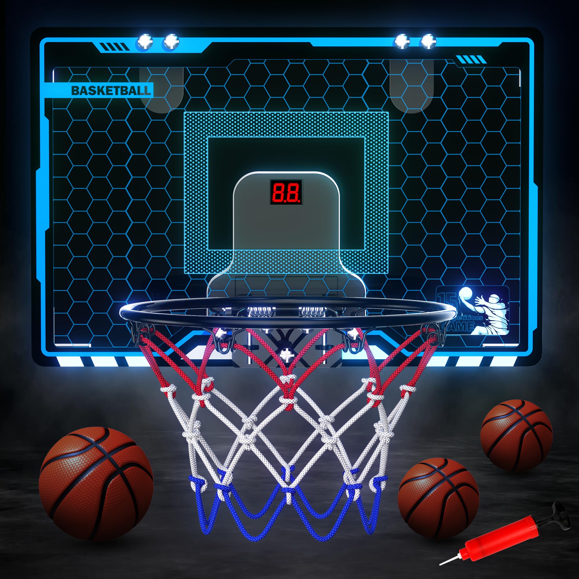 HopeRock family-friendly basketball toy enhances motor skills and teamwork