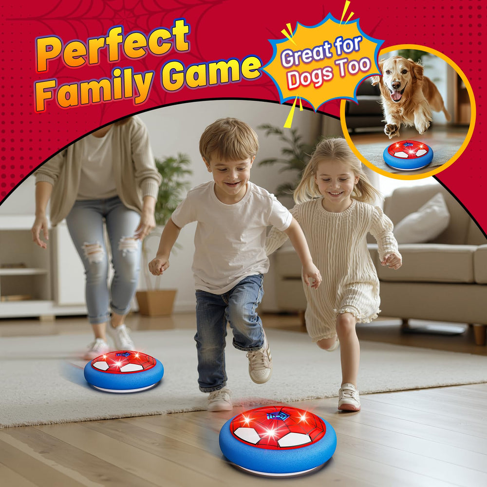 HopeRock hover ball supports indoor and outdoor play versatility