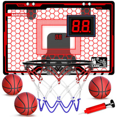 HopeRock over-the-door hoop with LED light for exciting night play