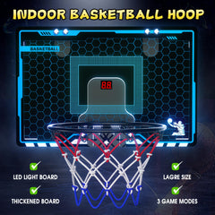 HopeRock thick backboard with shockproof construction protects doors and reduces noise