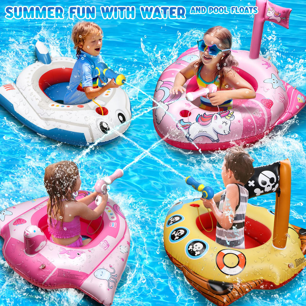 HopeRock unicorn float design with eye-catching yacht shape for toddlers