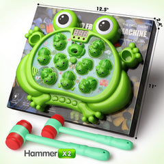 HopeRock Whack-A-Frog Game two-player mode for parent-child bonding