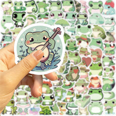 Hopetl frog stickers used as classroom rewards; kid-friendly fun.