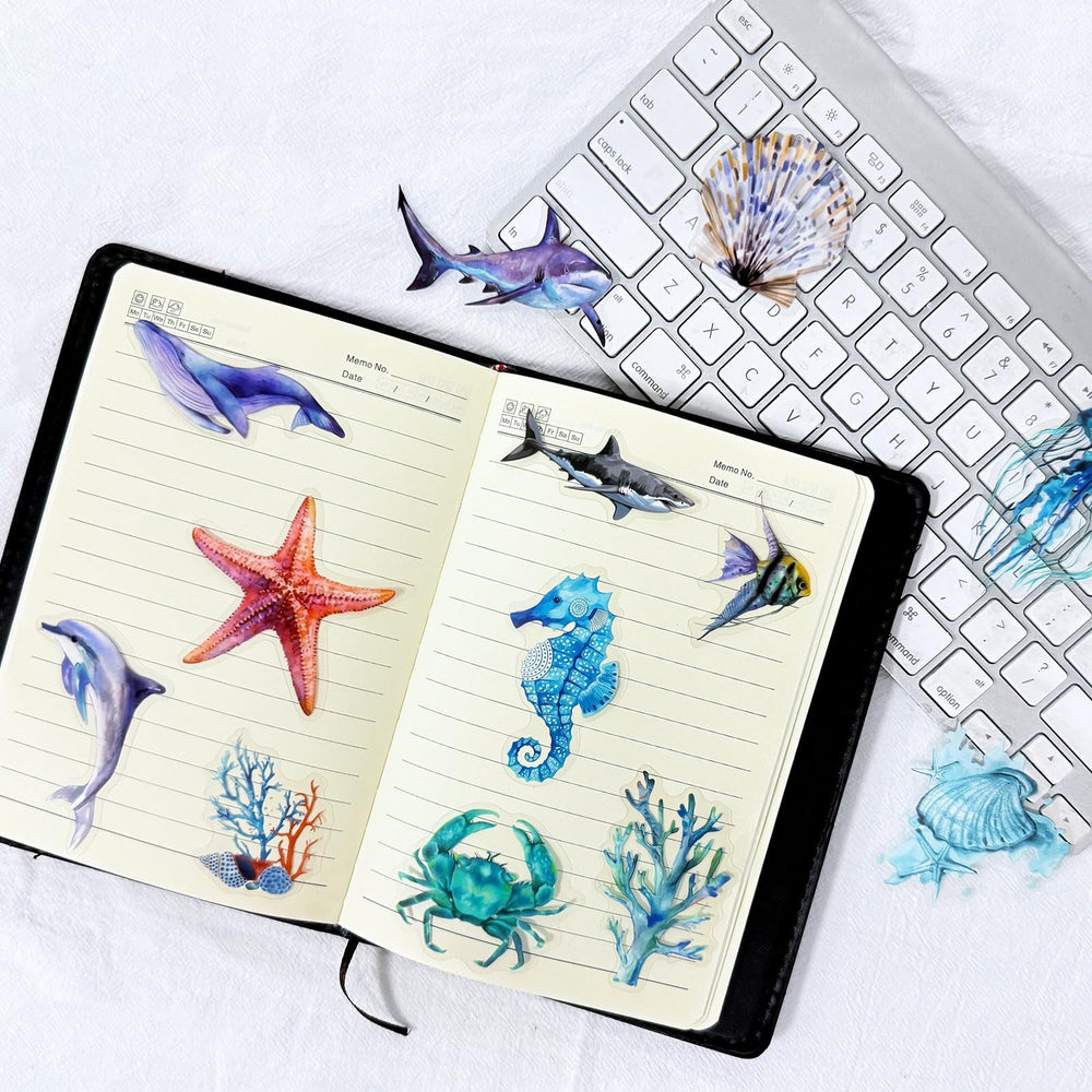 Hopetl sea turtle sticker decorates your water bottle with sunproof, non-toxic charm