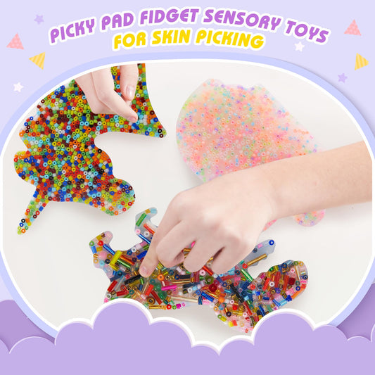 hopihy silicone picking pad hands-on play for stress relief