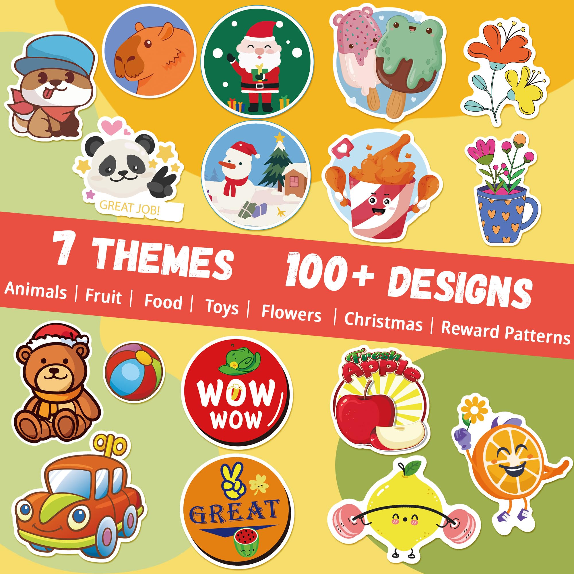 HORIECHALY seven-theme designs spark creativity in daily play.