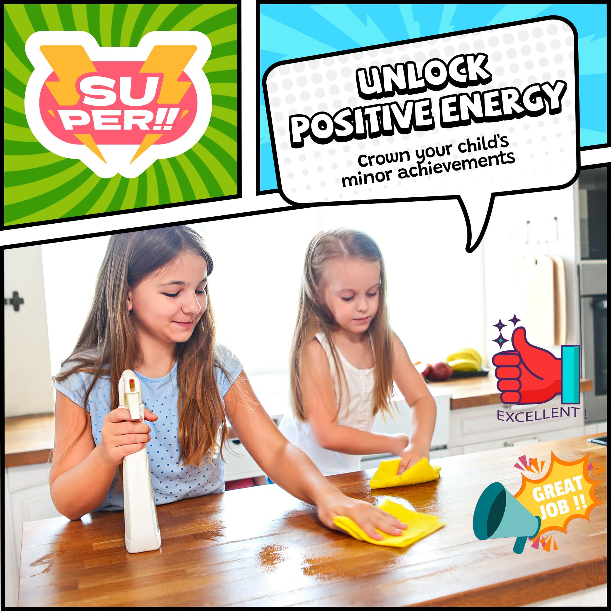 HORIECHALY 48 sheets provide a long-lasting incentive system for students