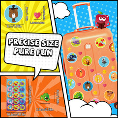 HORIECHALY Smelly Stickers bright animal art promoting imagination and color.