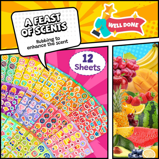 HORIECHALY fruit flavor collection offers 12 scents for sensory learning