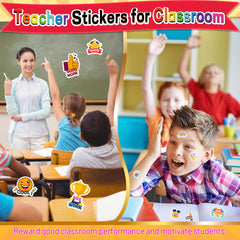 HORIECHALY stickers adhere well to books bags and boards for daily use