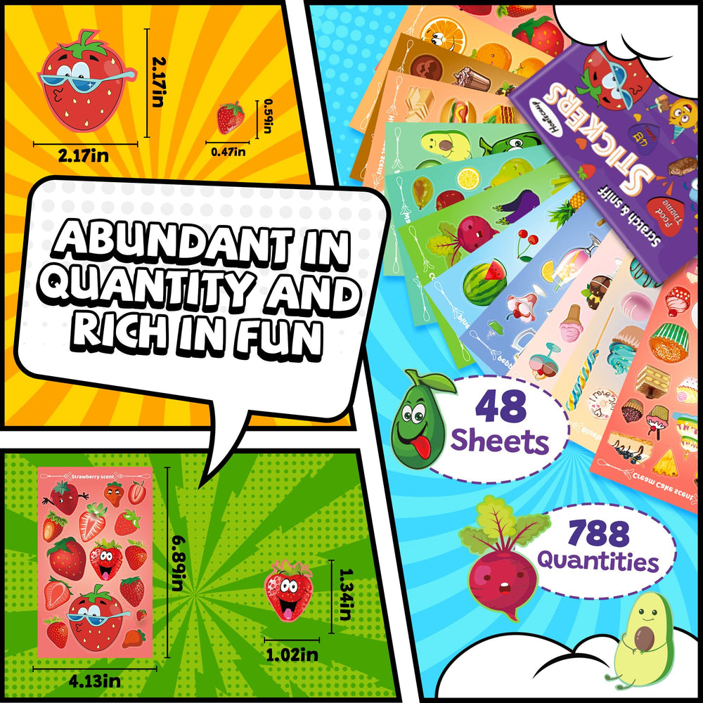 HORIECHALY classroom rewards stickers encourage participation through scent