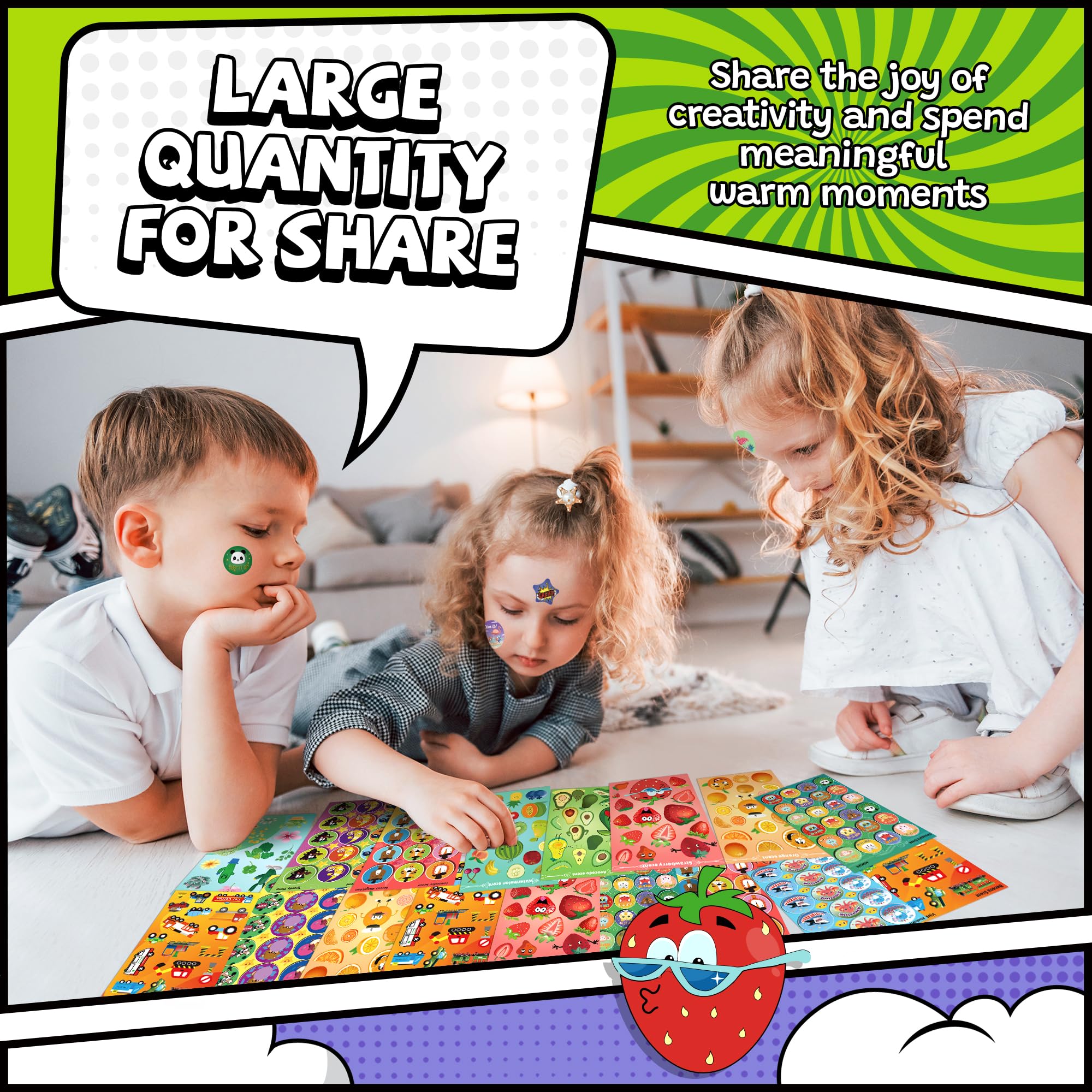 HORIECHALY stickers decorating bags and notebooks for personalization
