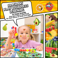 HORIECHALY strawberry scented stickers spark creativity in art projects