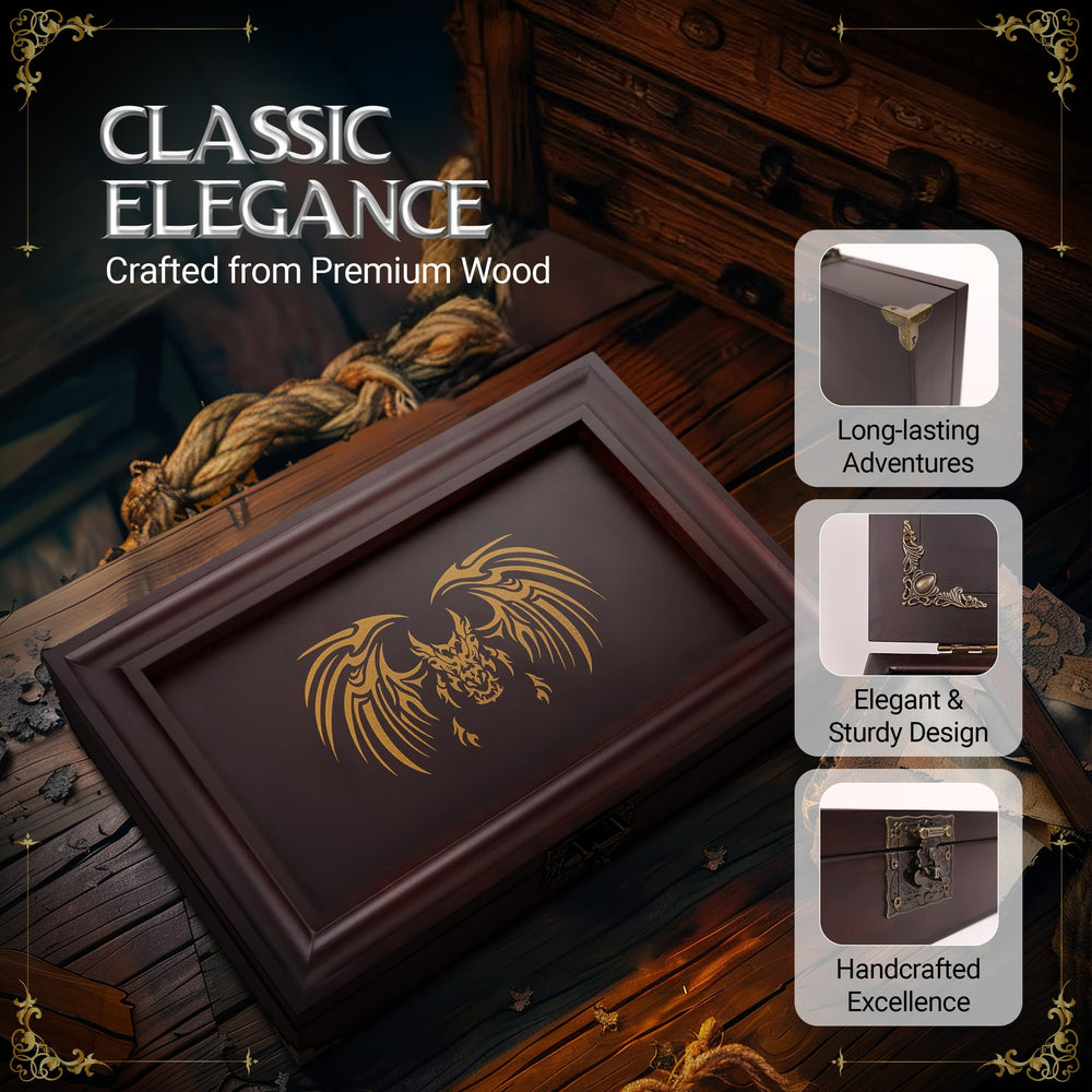 HORNATE DND 200-page RPG journal with embossed cover for organized notes.