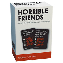 HORRIBLE FRIENDS game cover invites a playful party night with bold art.