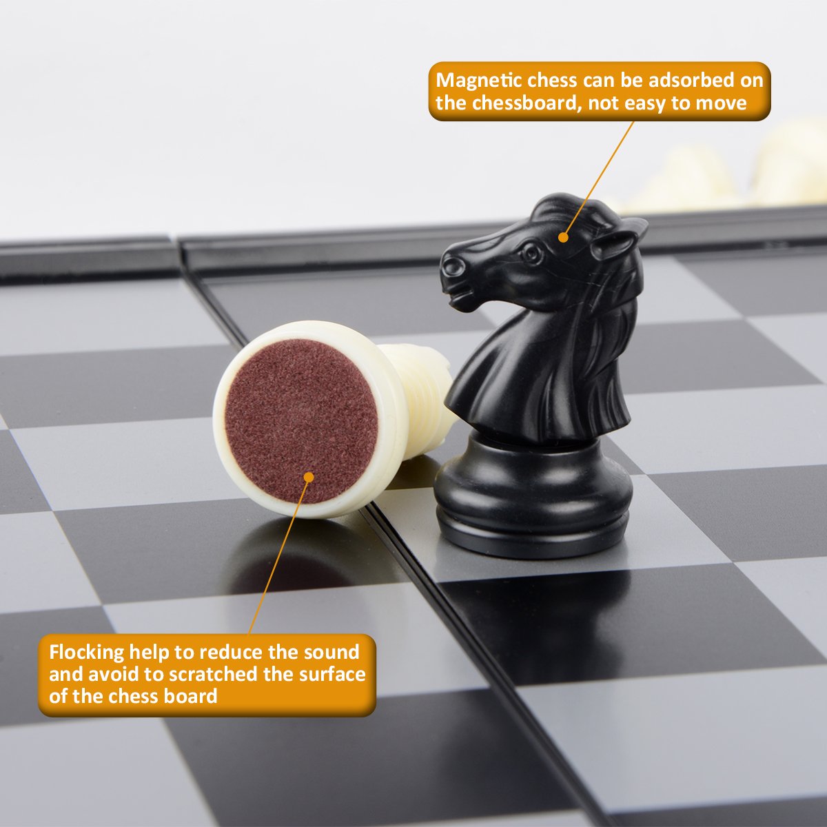 Compact folded 3-in-1 board ready for travel