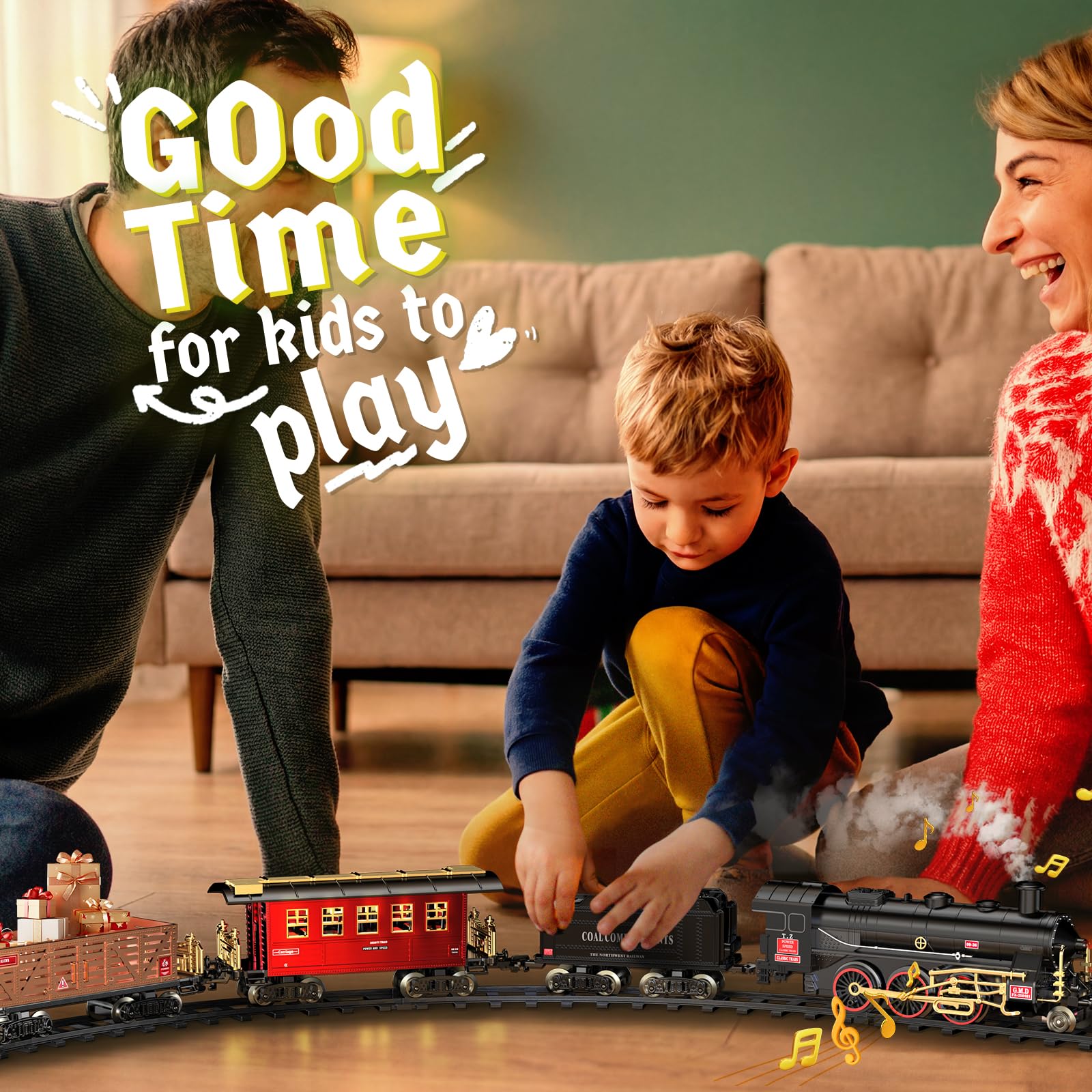 Hot Bee eight curved tracks allow diverse layouts for kids