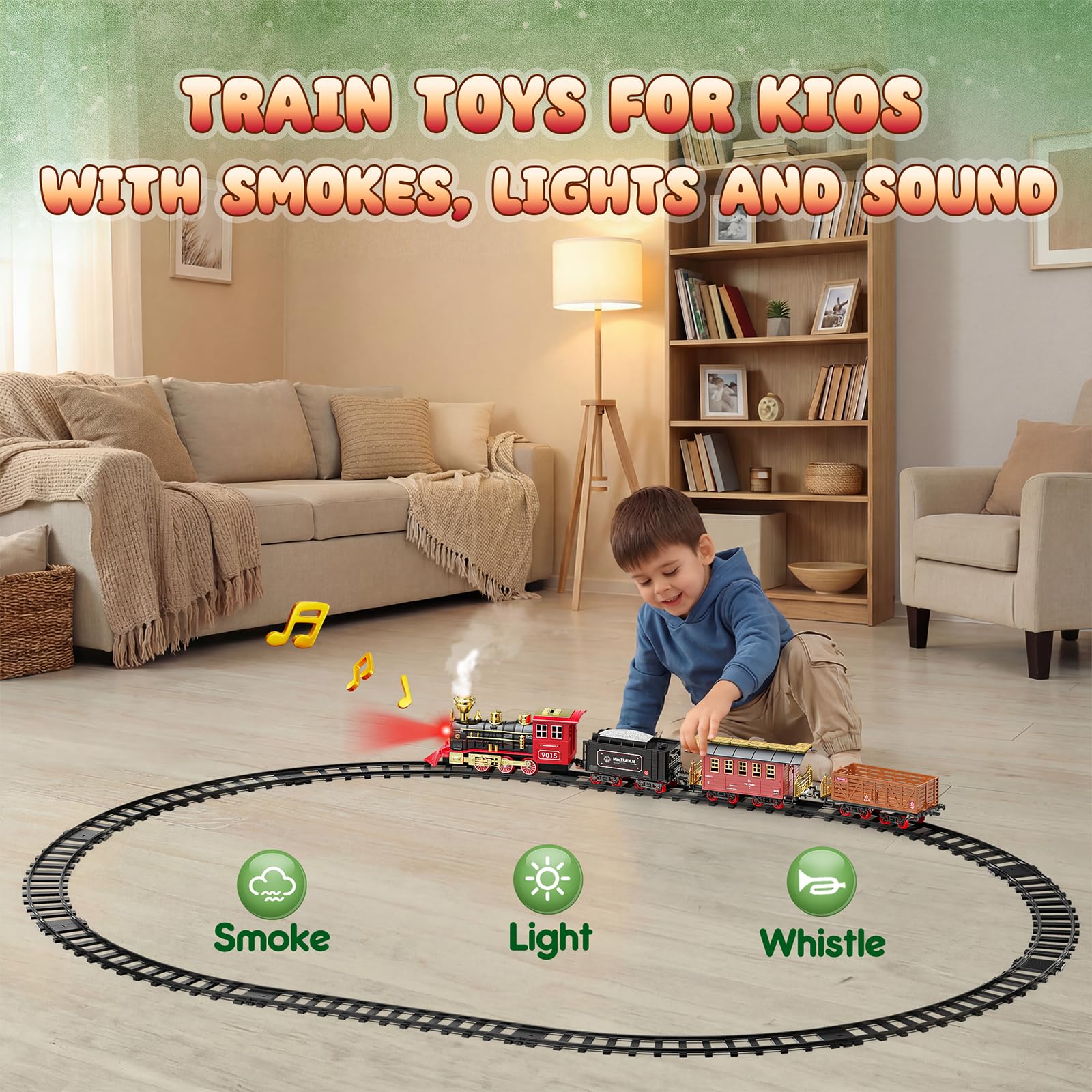 Hot Bee train set coal car adds authentic railway detail.