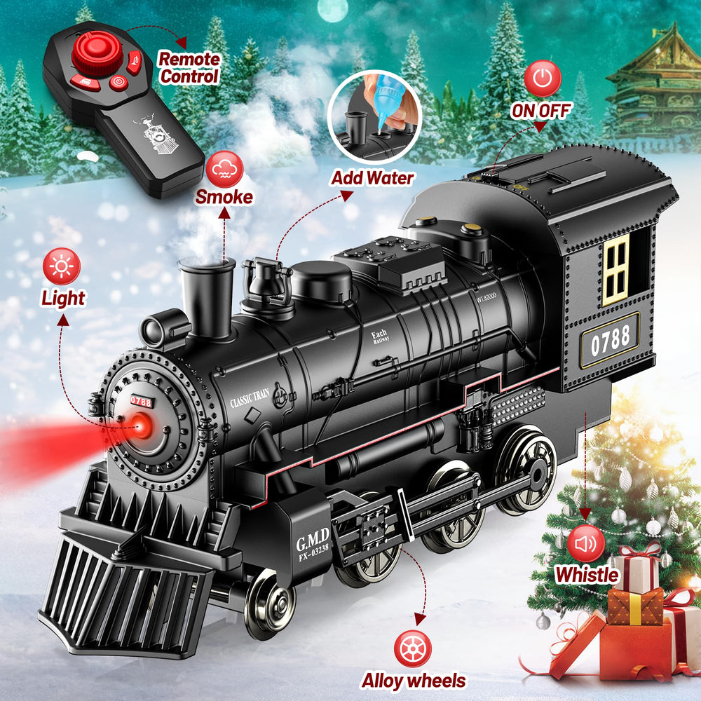 Hot Bee coal carriage with lights adds authentic detail and charm