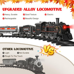 Hot Bee Train Set curved track layout demonstrates versatile configurations for creative layouts.