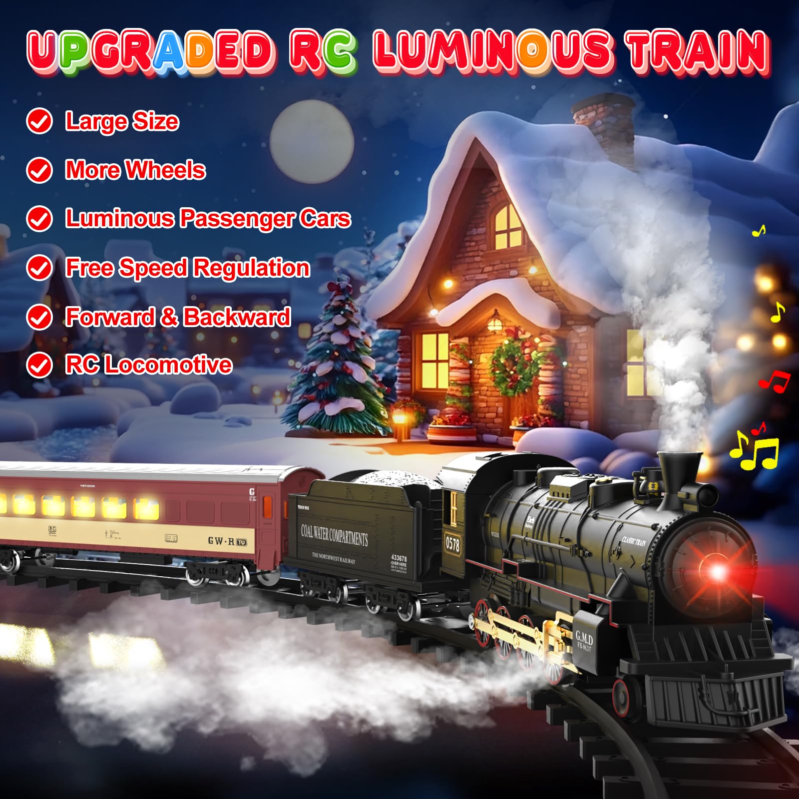 Hot Bee luminous-passenger-car lights up scenes for bright storytelling.