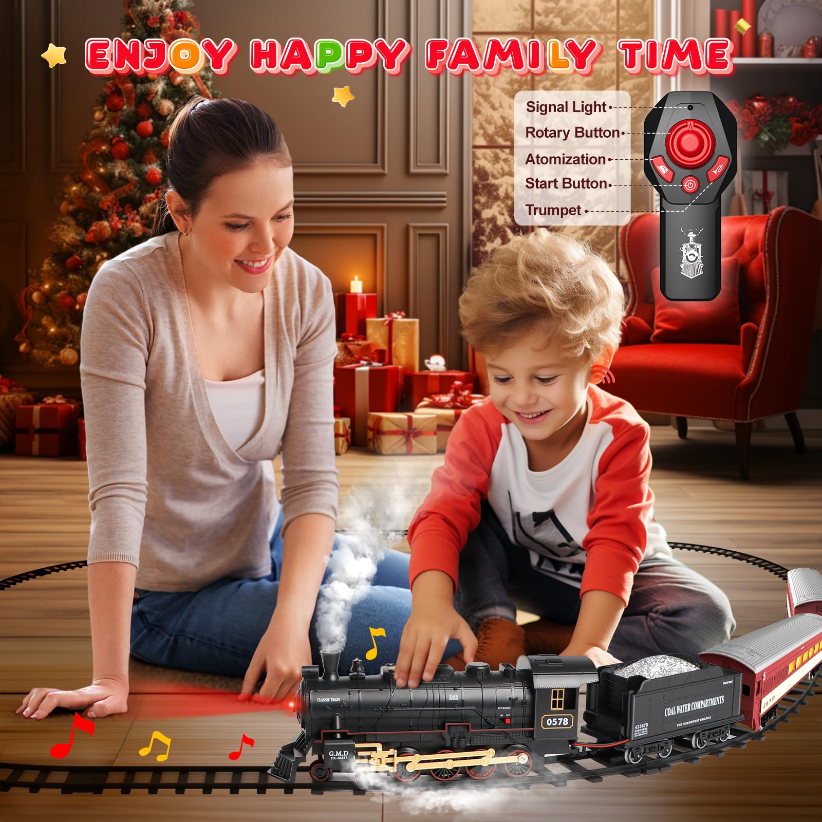 Hot Bee remote-control delivers precise speed and steering with 8 functions.