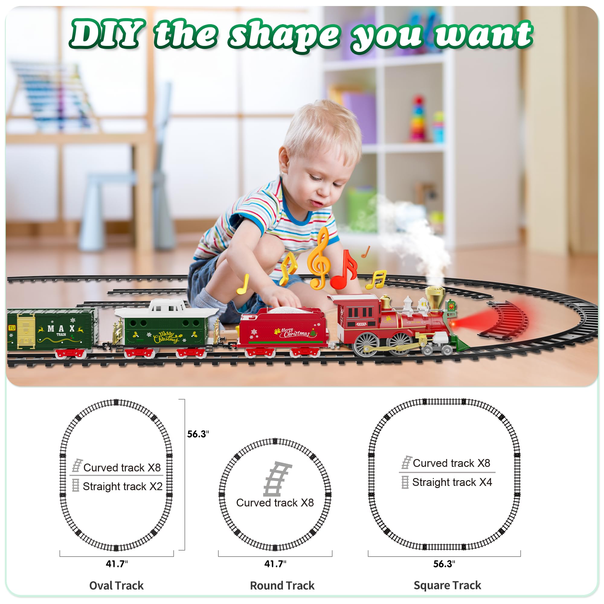 Hot Bee train set smoke effect using water-based smoke safely.