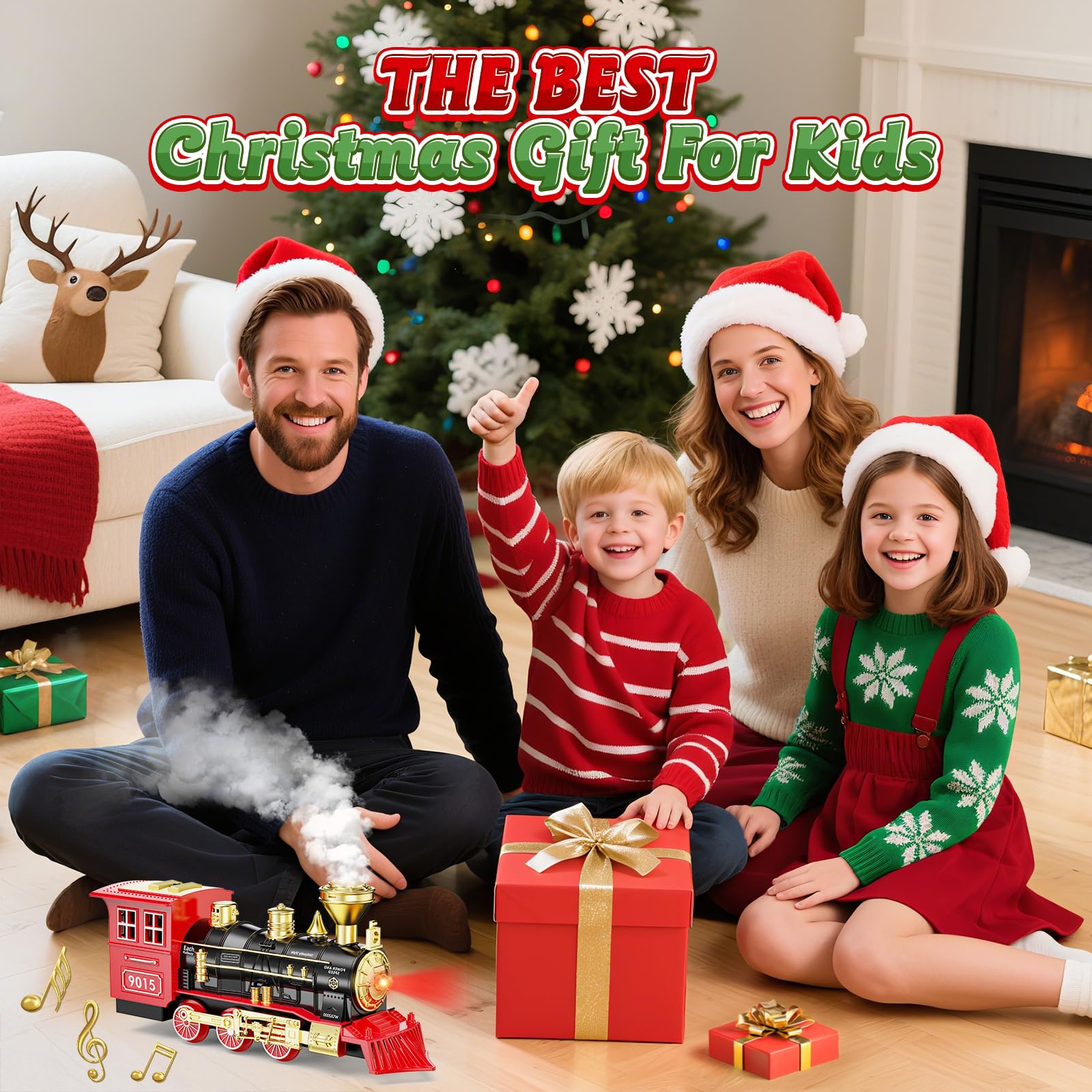 Hot Bee train toy makes a great gift idea for birthdays and holidays.
