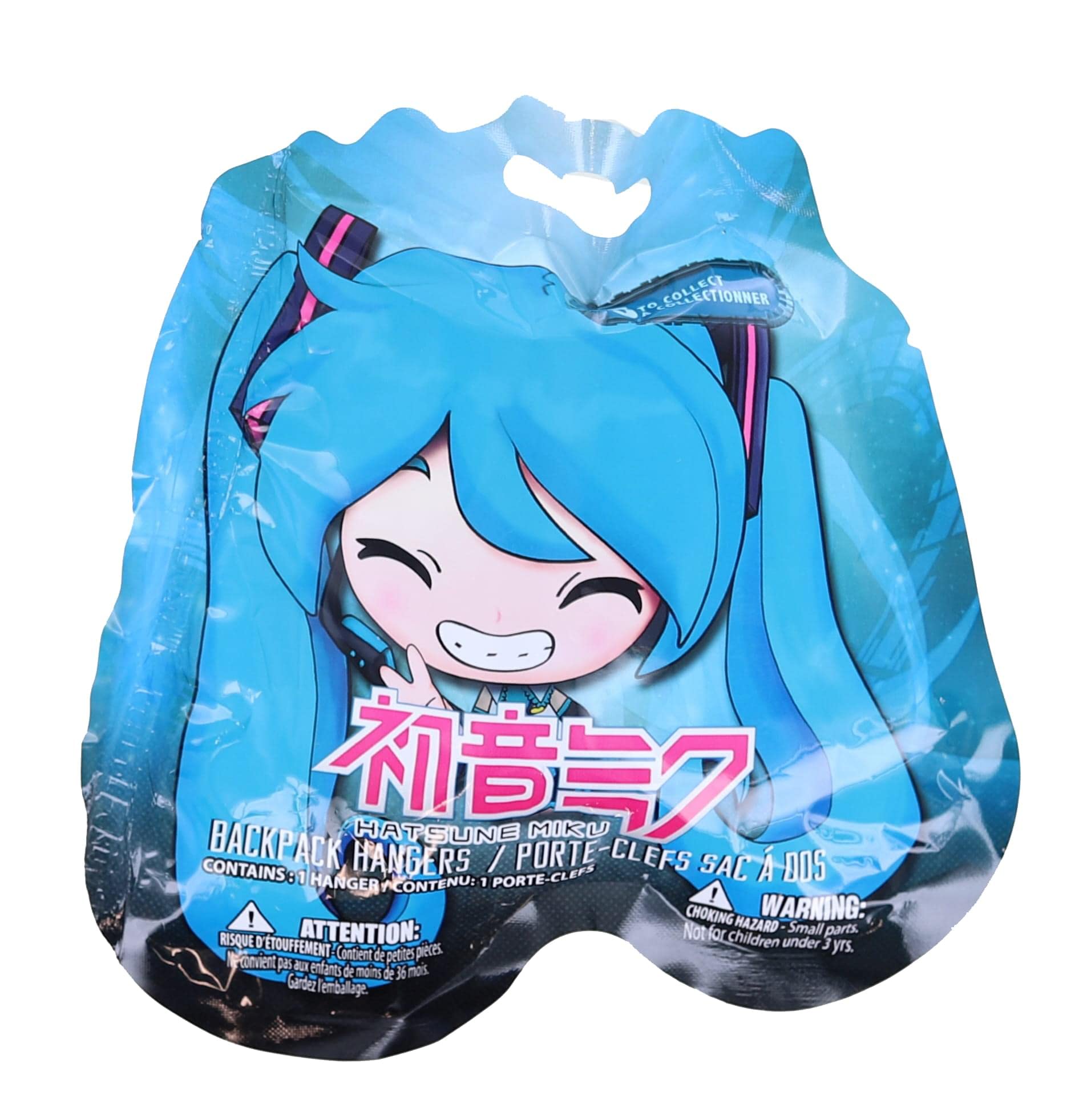 Hot Topic Hatsune Miku Hangers Figure Blind Bag features dynamic character design for shelves.
