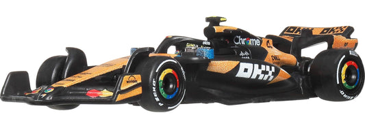 Hot Wheels 1:64 premium Formula 1 car with authentic detailing for display-ready collections