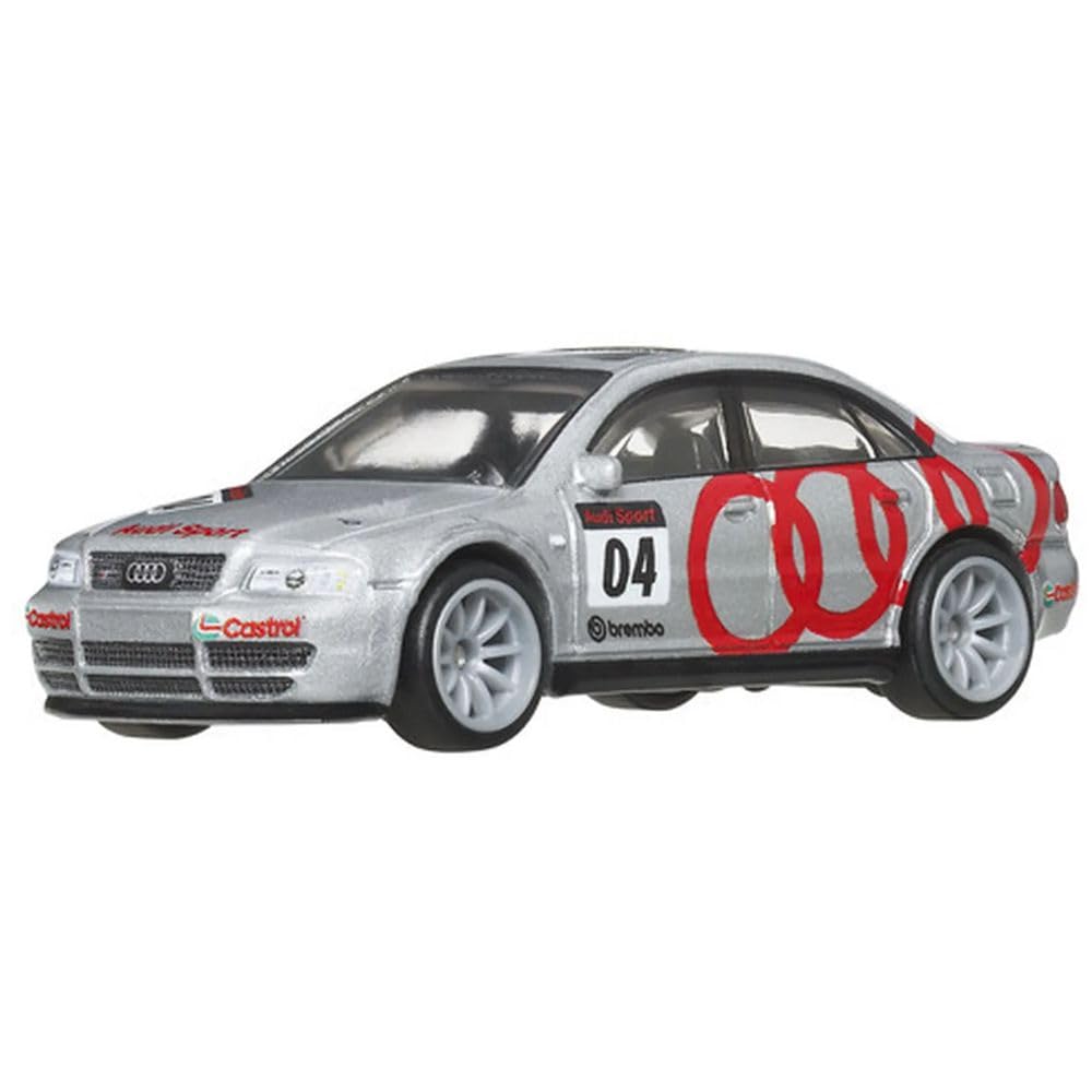 Hot Wheels 1-64 scale race car inside carrier enhances realism and play value